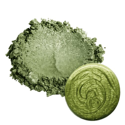 pigment perle vert pâle