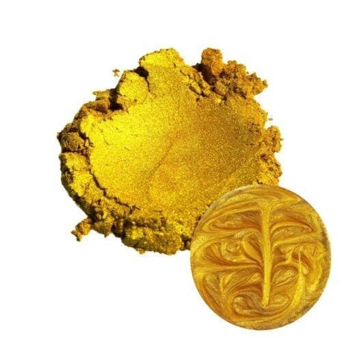 pigment nacré or métallique de luxe