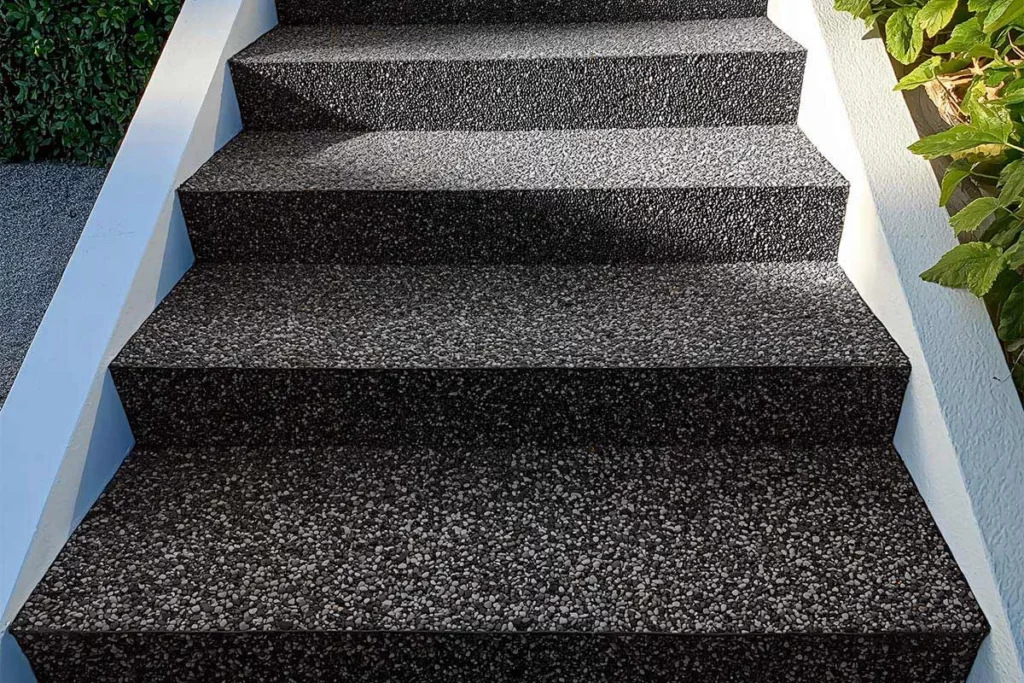 steinteppich set granite